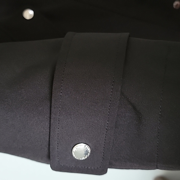 Tommy Hilfiger black hooded rain coat small - Picture 5 of 11